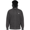 Sudadera con capucha y cremallera suave Black L