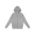 Sudadera con capucha y cremallera suave Medium Grey Heather L