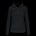 Sudadera capucha eco mujer Black XXL