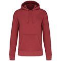 Sudadera capucha ecorresponsable Terracotta Red M