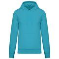 Sudadera capucha ecorresponsable Sea Turquoise XXL