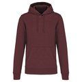 Sudadera capucha ecorresponsable Wine Heather 3XL