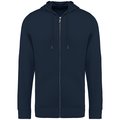 Sudadera con capucha hombre ajustada Azul S