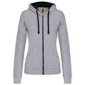 Sudadera capucha mujer Gris M