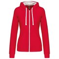 Sudadera capucha mujer Rojo XXL