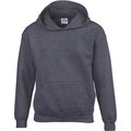 Sudadera capucha niños antibolitas Dark Heather S