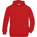 Sudadera capucha para niños Rojo 3/4 ans