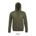 Sudadera Capucha Unisex Bolsillo Canguro Azul Marino XS