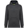 Sudadera con capucha unisex felpa Dark Grey Heather S