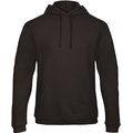 Sudadera capucha unisex Felpa interior Black 4XL