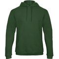 Sudadera capucha unisex Felpa interior Bottle Green XS