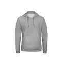 Sudadera capucha unisex Felpa interior Heather Grey XXL