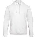 Sudadera capucha unisex Felpa interior White M