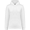 Sudadera con capucha unisex White M