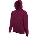 Sudadera clásica con capucha Burgundy 3XL