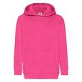 Sudadera clásica capucha niños Fuchsia 9/11 ans