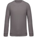 Sudadera colores lisos de algodón Gris S