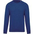 Sudadera colores lisos de algodón Ocean Blue Heather S