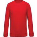 Sudadera colores lisos de algodón Rojo 3XL