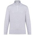 Sudadera Cremallera Algodón Ash Heather M