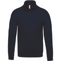 Sudadera Cremallera Algodón Azul XS