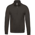 Sudadera Cremallera Algodón DARK GREY XS