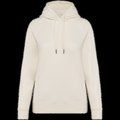 Sudadera sin cremallera con capucha Ivory L