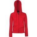 Sudadera cremallera y capucha mujer Red XL