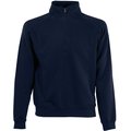 Sudadera con cremallera de cuello alto Azul XXL