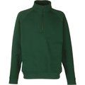 Sudadera con cremallera de cuello alto Bottle Green S