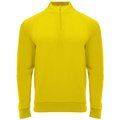 Sudadera cuello con media cremallera Amarillo 4