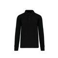 Sudadera cuello polo Black XL