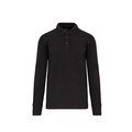 Sudadera cuello polo DARK GREY S