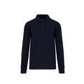 Sudadera cuello polo Navy M