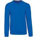 Sudadera cuello redondo algodón Light Royal Blue XS