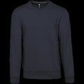 Sudadera cuello redondo algodón Navy L