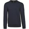 Sudadera cuello redondo algodón Navy S