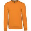 Sudadera cuello redondo algodón Orange XL