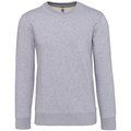 Sudadera cuello redondo algodón Oxford Grey XXL