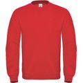 Sudadera cuello redondo lisa Red L