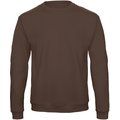 Sudadera cuello redondo unisex Brown 4XL