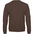 Sudadera cuello redondo unisex Brown XL