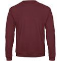 Sudadera cuello redondo unisex Burgundy 4XL