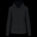 Sudadera eco con capucha mujer Black S