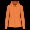 Sudadera eco con capucha mujer Light Orange XL