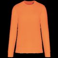 Sudadera eco corte recto Naranja XS