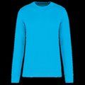 Sudadera eco corte recto Sea Turquoise XXL