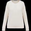 Sudadera ecorresponsable mujer Ivory XL