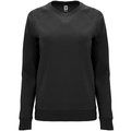 Sudadera entallada mujer Negro L