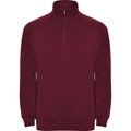 Sudadera Felpa Cuello Alto GRANATE M